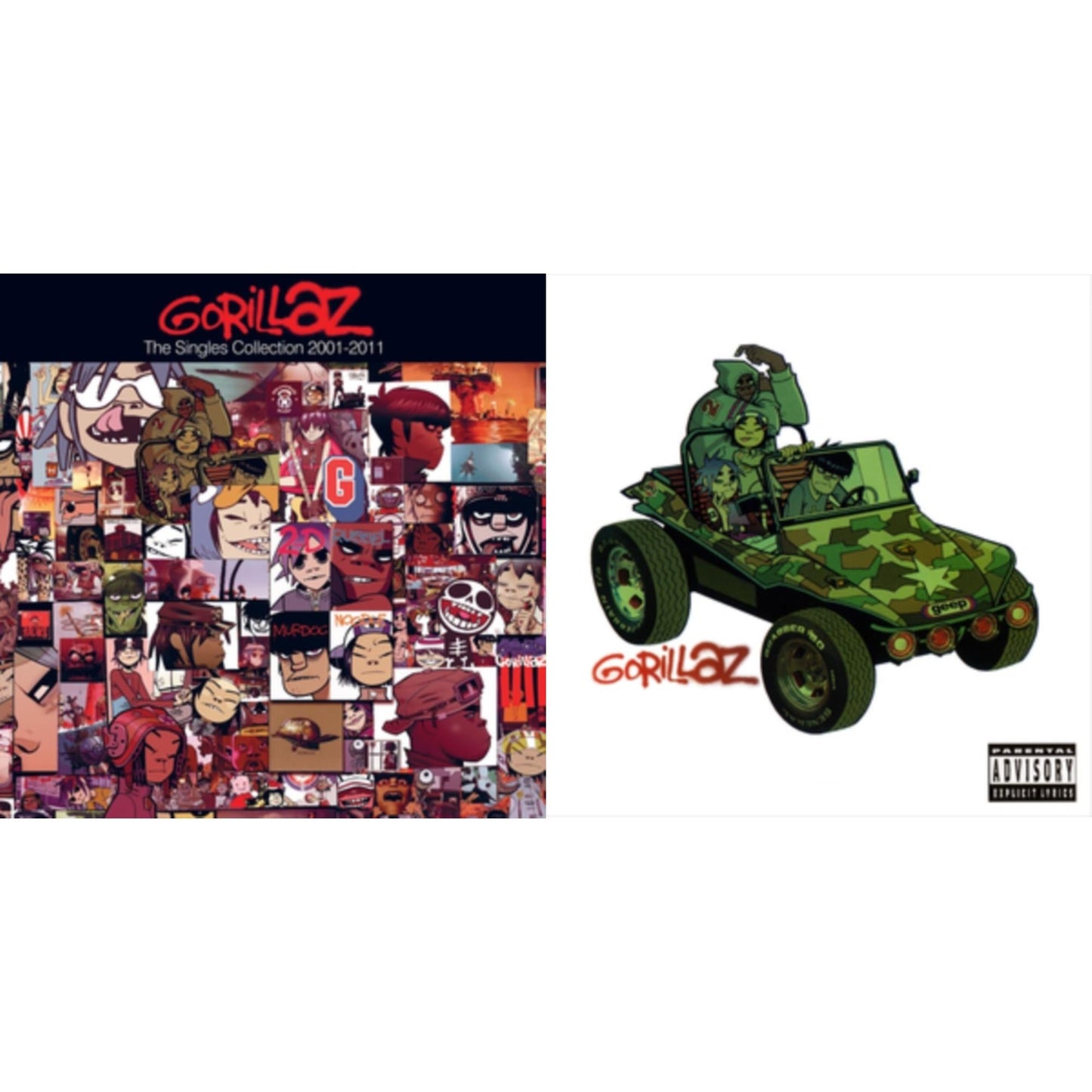 Singles Collection 2001 -  2011 & Gorillaz