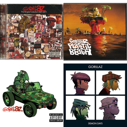 Singles Collection 2001 -  2011 & Plastic Beach & Gorillaz & Demon Days