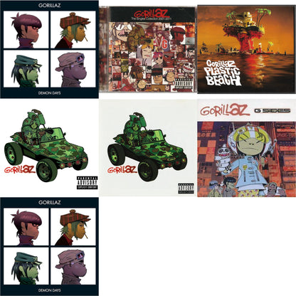 Demon Days & Singles Collection 2001 -  2011 & Plastic Beach & Gorillaz & Gorillaz & G-Sides & Demon Days