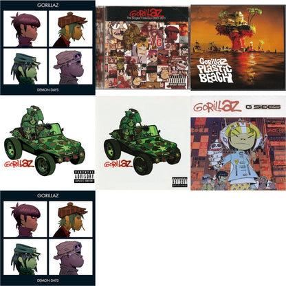 Demon Days & Singles Collection 2001 -  2011 & Plastic Beach & Gorillaz & Gorillaz & G-Sides & Demon Days