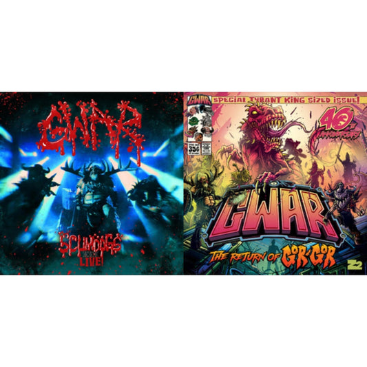 Scumdogs Xxx Live (2LP/Blue Marbled Vinyl) & Return Of Gor Gor (Semi-Transparent Purple LP Vinyl/180G)