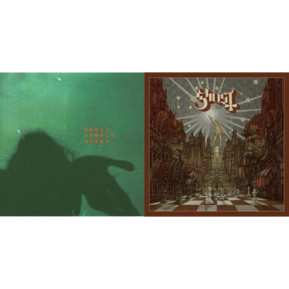 Temple Stone (Clear Green LP Vinyl) & Popestar (Grey Smoke LP Vinyl)