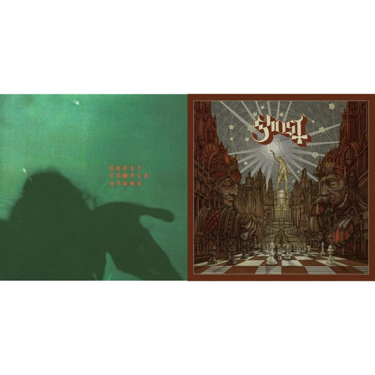Temple Stone (Clear Green LP Vinyl) & Popestar (Grey Smoke LP Vinyl)