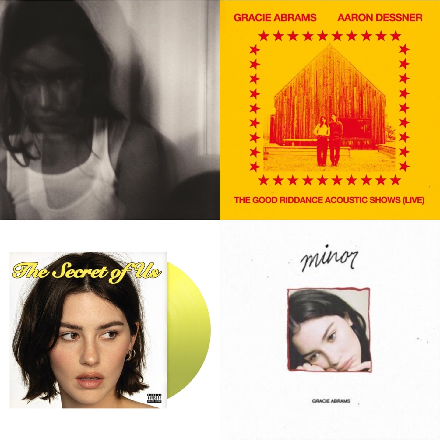 Good Riddance (Deluxe/2LP) & Good Riddance Acoustic Shows (Live) (Magenta LP Vinyl) & Secret Of Us (X) (Yellow LP Vinyl) & Minor - Ep