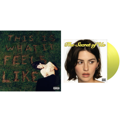 This is a 2 LP Vinyl SKU bundle.
1.This LP Vinyl is brand new.Format: LP VinylMusic Style: Indie PopThis item's title is: This Is What It Feels Like (X)Artist: Gracie AbramsLabel: Interscope RecordsBarcode: 602445236725Release Date: 4/15/2022
2.This LP Vinyl is brand new.
