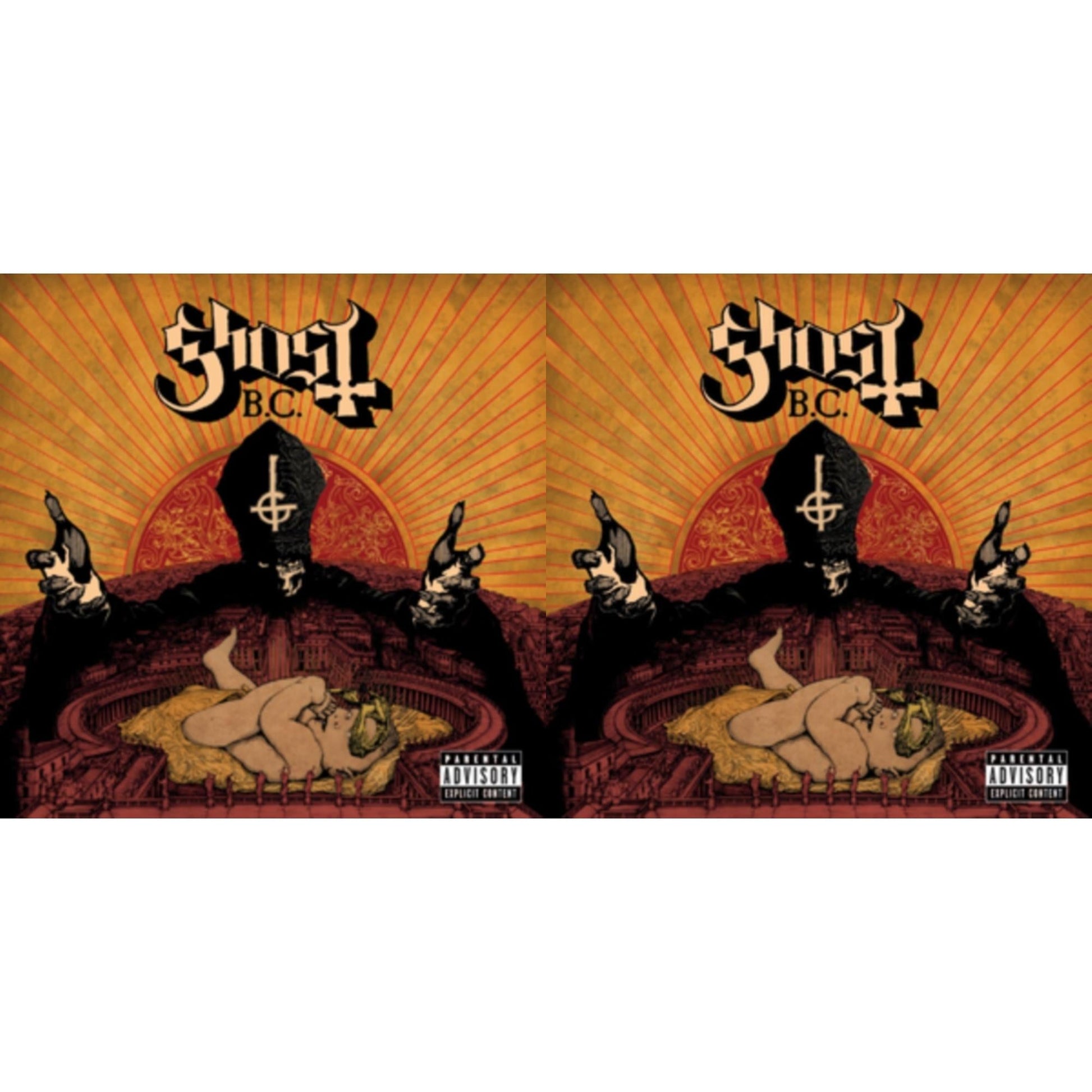 This is a 2 CD SKU bundle.
1.This CD is brand new.Format: CDMusic Style: Doom MetalThis item's title is: InfestissumamArtist: Ghost B.C.Label: REPUBLICBarcode: 602537331246Release Date: 4/16/2013
2.This CD is brand new.