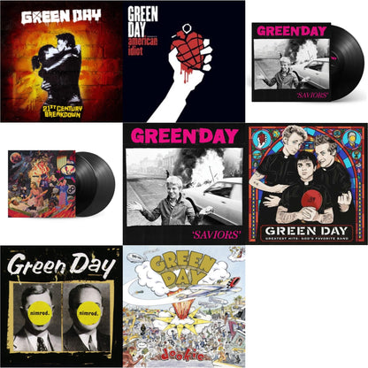 Saviors (180G/Deluxe LP Vinyl) & Saviors & Insomniac (25Th Anniversary/2LP) & Nimrod & Greatest Hits: God's Favorite Band (X) & 21St Century Breakdown & American Idiot (W/Poster) & Dookie