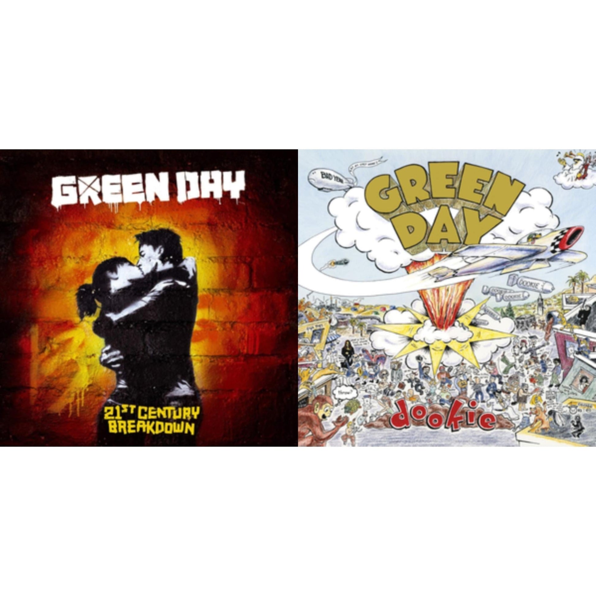 This is a 2 LP Vinyl SKU bundle.
1.This LP Vinyl is brand new.Format: LP VinylMusic Style: Alternative RockThis item's title is: 21St Century BreakdownArtist: Green DayLabel: REPRISEBarcode: 093624978534Release Date: 6/16/2009
2.This LP Vinyl is brand new.