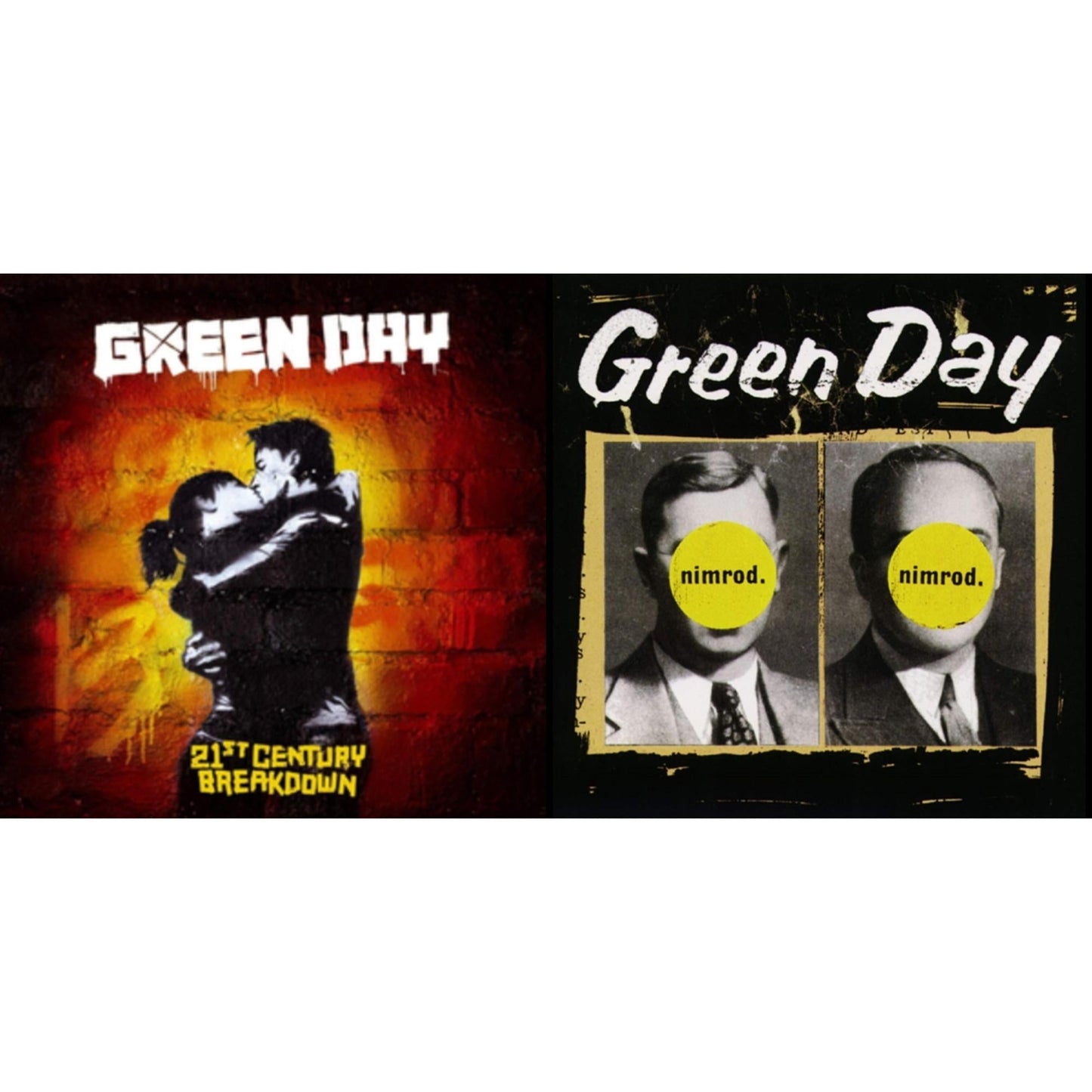 Green Day - Nimrod & 21St Century Breakdown - LP Vinyl Bundle