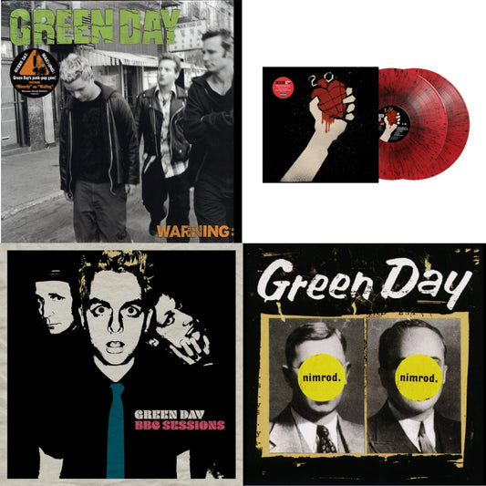 Warning & American Idiot (2LP/Red & Black Splatter Vinyl) & Bbc Sessions (X) (2LP) & Nimrod