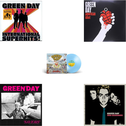 International Superhits & Saviors (Edition De Luxe/2LP/Hot Pink W/ White Splatter Vinyl) & Dookie (X) (Baby Blue LP Vinyl) & American Idiot & Bbc Sessions (X) (2LP/Milky Clear Vinyl) (I)