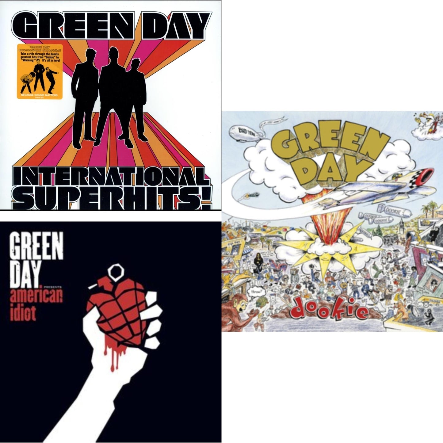 International Superhits & American Idiot (W/Poster) & Dookie