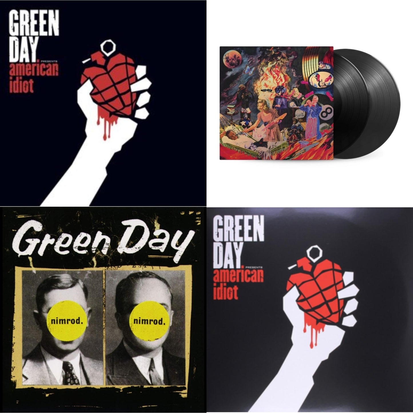 American Idiot & Insomniac (25Th Anniversary/2LP) & Nimrod & American Idiot (W/Poster)