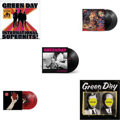 International Superhits & American Idiot (2LP/Red & Black Splatter Vinyl) & Saviors & Insomniac (25Th Anniversary/2LP) & Nimrod