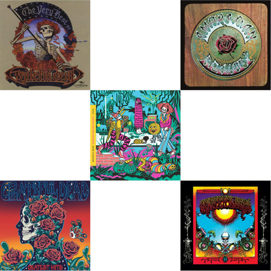 Very Best Of Grateful Dead & Gratest Hits & Madison Square Garden, New York, Ny 3/9/81 (Live) (3CD) & American Beauty & Aoxomoxoa (50Th Anniversary Edition/2CD)
