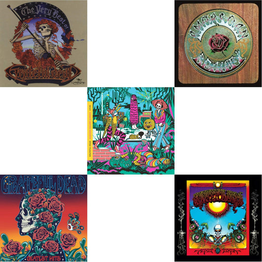 Very Best Of Grateful Dead & Gratest Hits & Madison Square Garden, New York, Ny 3/9/81 (Live) (3CD) & American Beauty & Aoxomoxoa (50Th Anniversary Edition/2CD)