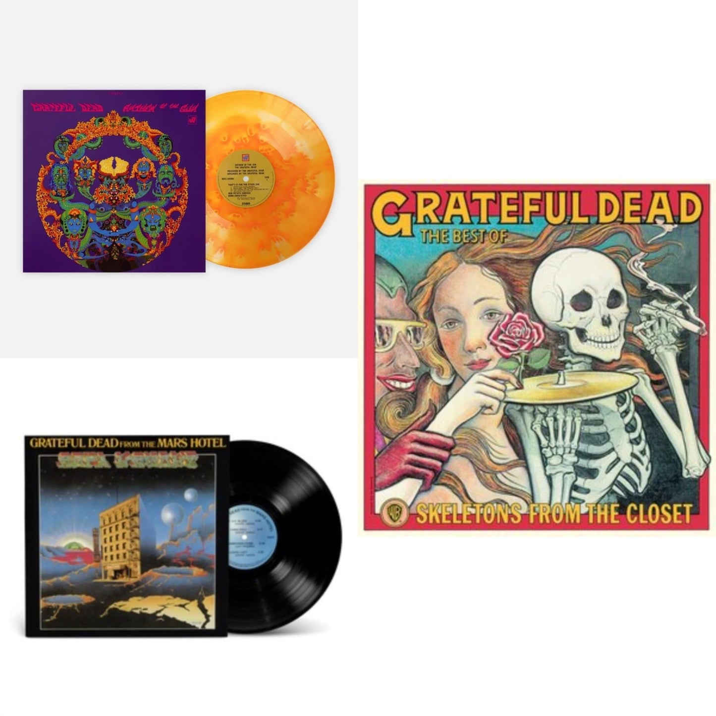 This is a 3 LP Vinyl SKU bundle.
1.This LP Vinyl is brand new.Format: LP VinylMusic Style: Psychedelic RockThis item's title is: Anthem Of The Sun (Noonday Sun LP Vinyl)Artist: Grateful DeadLabel: Warner RecordsBarcode: 081227883171Release Date: 2/7/2025
2.This LP Vinyl is brand new.