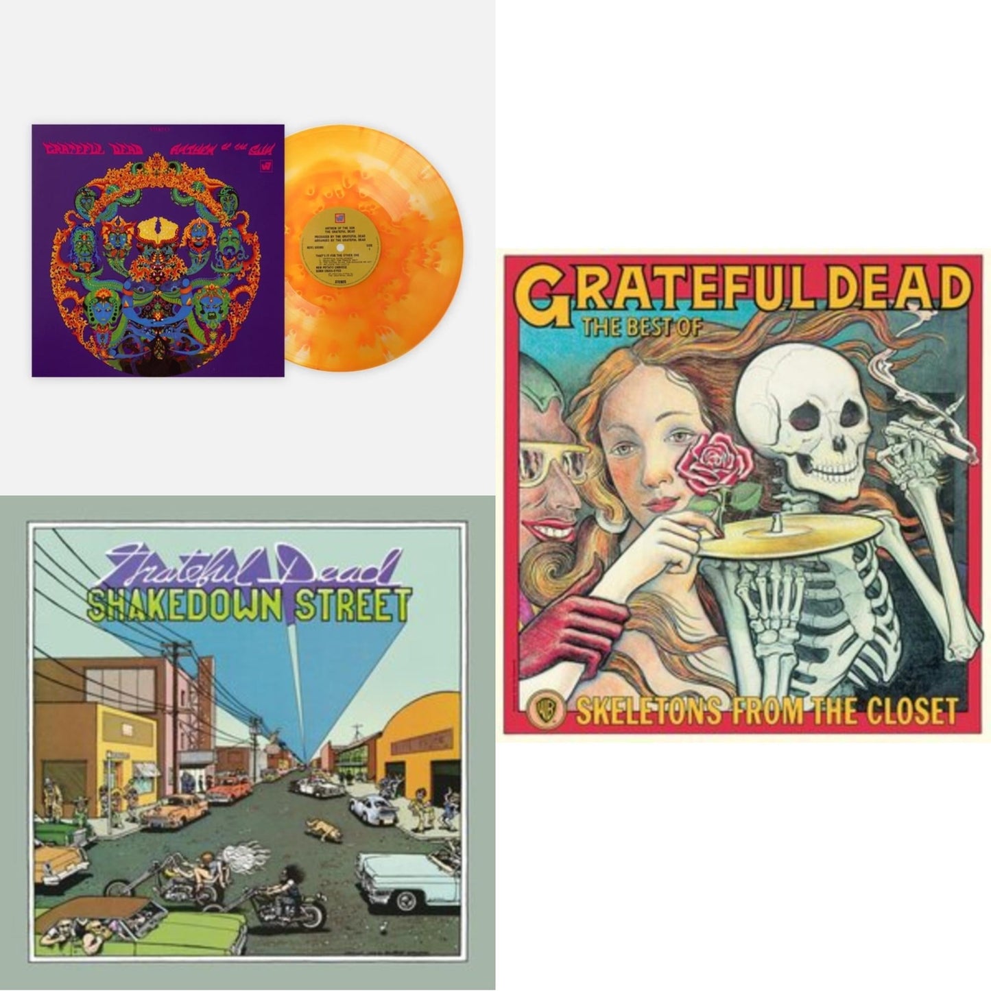 This is a 3 LP Vinyl SKU bundle.
1.This LP Vinyl is brand new.Format: LP VinylMusic Style: Psychedelic RockThis item's title is: Anthem Of The Sun (Noonday Sun LP Vinyl)Artist: Grateful DeadLabel: Warner RecordsBarcode: 081227883171Release Date: 2/7/2025
2.This LP Vinyl is brand new.