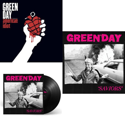 This is a 3 LP Vinyl SKU bundle.
1.This LP Vinyl is brand new.Format: LP VinylMusic Style: PunkThis item's title is: American Idiot (W/Poster)Artist: Green DayBarcode: 093624979890Release Date: 11/3/2009
2.This LP Vinyl is brand new.
