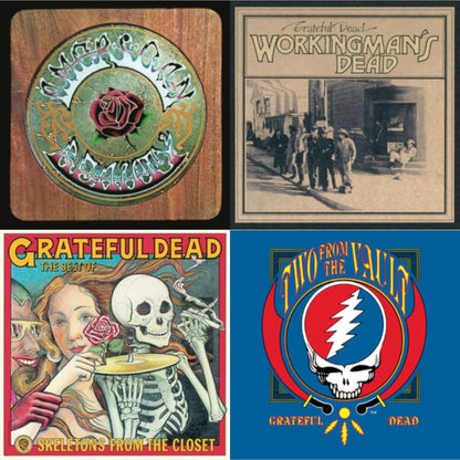 This is a 4 LP Vinyl SKU bundle.
1.This LP Vinyl is brand new.Format: LP VinylMusic Style: Folk RockThis item's title is: American BeautyArtist: Grateful DeadLabel: GRATEFUL DEAD PRODUCTIONBarcode: 603497847778Release Date: 11/13/2020
2.This LP Vinyl is brand new.