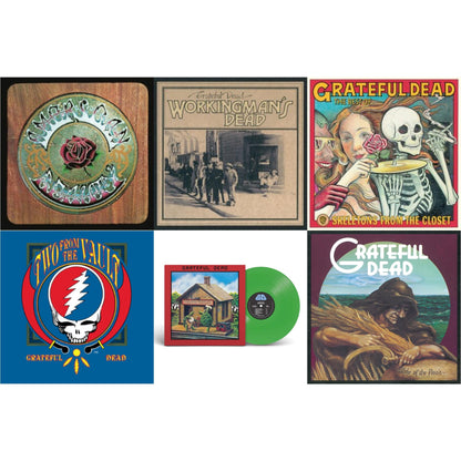 This is a 6 LP Vinyl SKU bundle.
1.This LP Vinyl is brand new.Format: LP VinylMusic Style: Folk RockThis item's title is: American BeautyArtist: Grateful DeadLabel: GRATEFUL DEAD PRODUCTIONBarcode: 603497847778Release Date: 11/13/2020
2.This LP Vinyl is brand new.