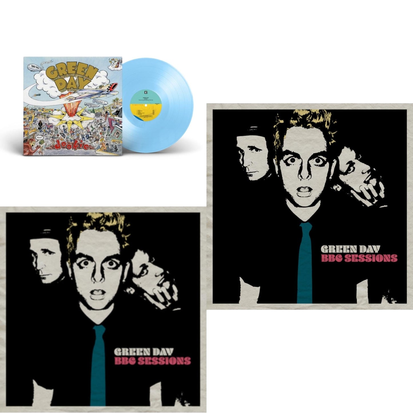 Dookie (X) (Baby Blue LP Vinyl) & Bbc Sessions (X) (2LP/Milky Clear Vinyl) (I) & Bbc Sessions (X) (2LP)