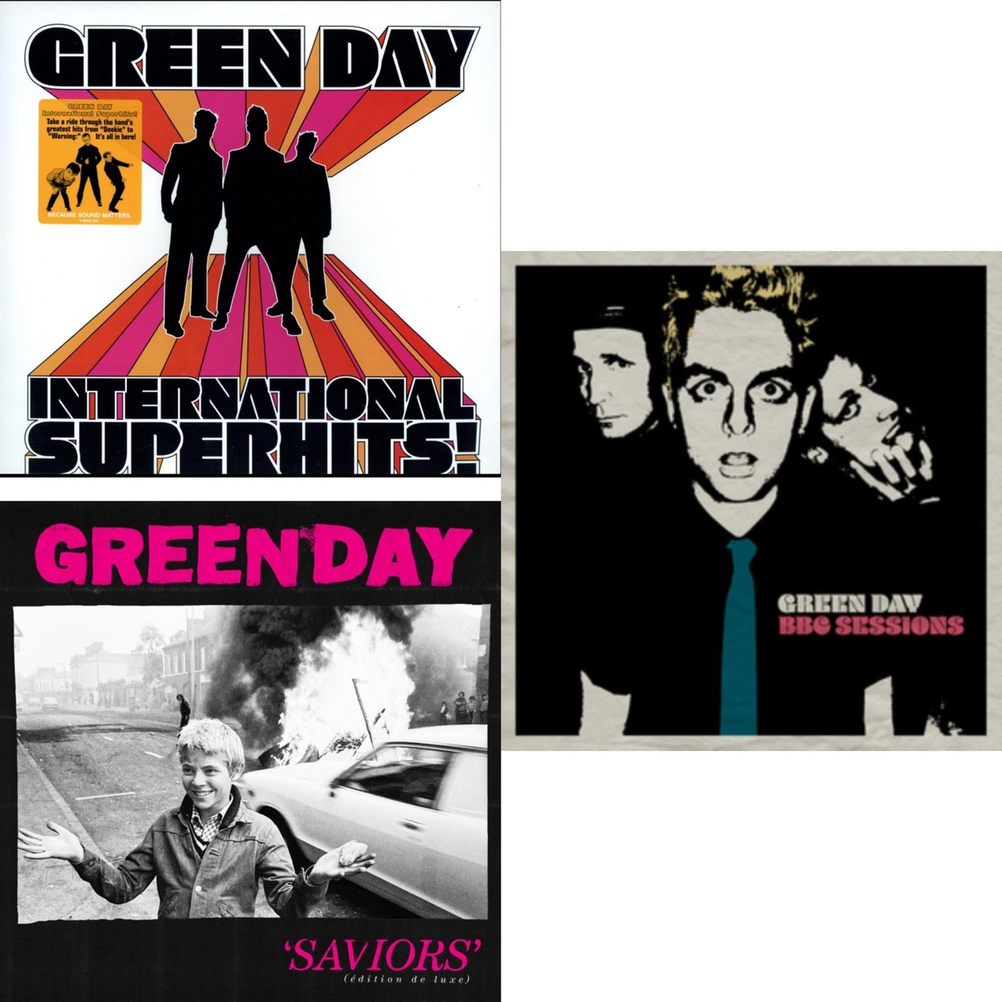 International Superhits & Saviors (Edition De Luxe/2LP/Hot Pink W/ White Splatter Vinyl) & Bbc Sessions (X) (2LP/Milky Clear Vinyl) (I)