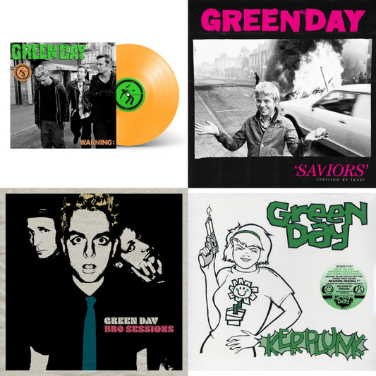 Warning (25Th Anniversary Deluxe Edition/Neon Orange LP Vinyl) & Saviors (Edition De Luxe/2LP/Hot Pink W/ White Splatter Vinyl) & Bbc Sessions (X) (2LP) & Kerplunk (120G/7Inch Single)