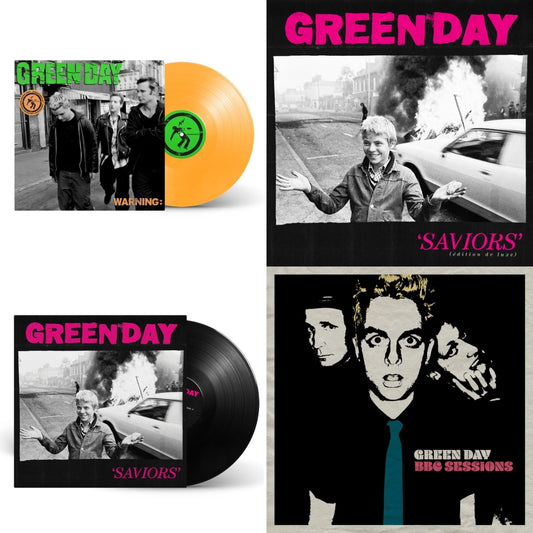 Warning (25Th Anniversary Deluxe Edition/Neon Orange LP Vinyl) & Saviors (Edition De Luxe/2LP/Hot Pink W/ White Splatter Vinyl) & Saviors & Bbc Sessions (X) (2LP)