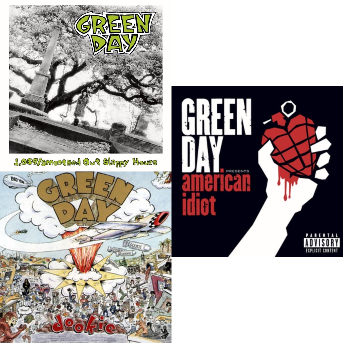 1,039 / Smoothed Out Slappy Hours & Dookie & American Idiot