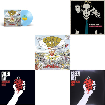 Dookie (X) (Baby Blue LP Vinyl) & American Idiot & Bbc Sessions (X) (2LP) & American Idiot (W/Poster) & Dookie