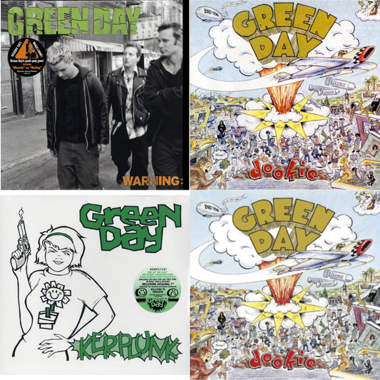 Warning & Dookie (Picture Disc) & Kerplunk (120G/7Inch Single) & Dookie