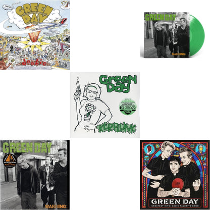 Warning & Warning (Fluorescent Green LP Vinyl) & Greatest Hits: God's Favorite Band (X) & Kerplunk (120G/7Inch Single) & Dookie