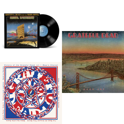 This is a 3 LP Vinyl SKU bundle.
1.This LP Vinyl is brand new.Format: LP VinylThis item's title is: From The Mars Hotel (50Th Anniversary/Remaster)Artist: Grateful DeadBarcode: 603497826445Release Date: 6/21/2024
2.This LP Vinyl is brand new.