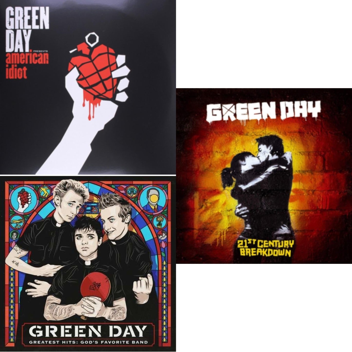 American Idiot & Greatest Hits: God's Favorite Band (X) & 21St Century Breakdown