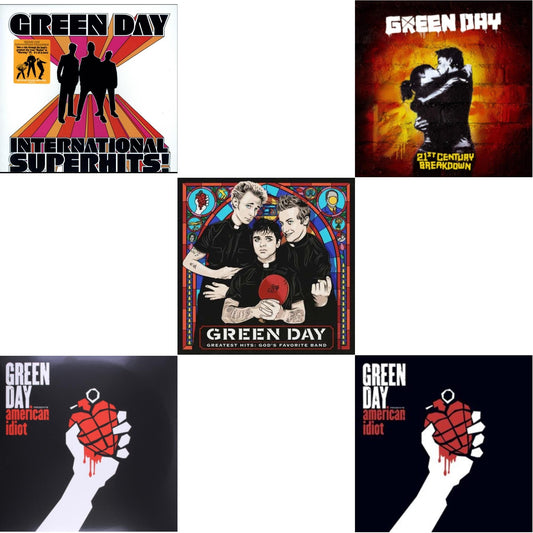 International Superhits & American Idiot & Greatest Hits: God's Favorite Band (X) & 21St Century Breakdown & American Idiot (W/Poster)
