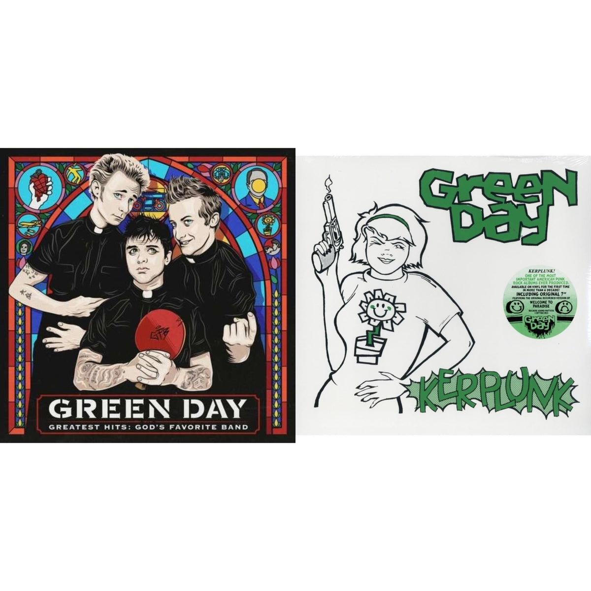 Greatest Hits: God's Favorite Band (X) & Kerplunk (120G/7Inch Single)