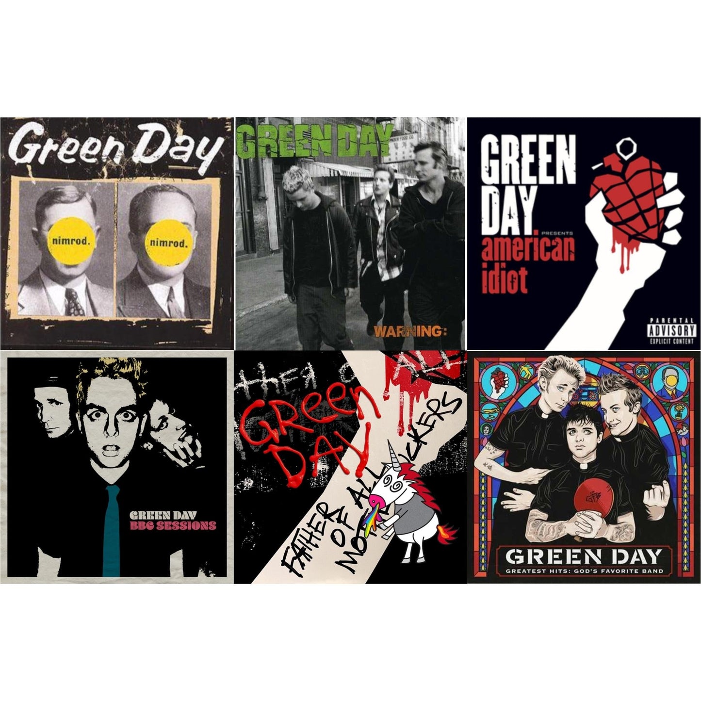 Nimrod & Warning & American Idiot & Bbc Sessions (X) & Father Of All… (X) & Greatest Hits: God's Favorite