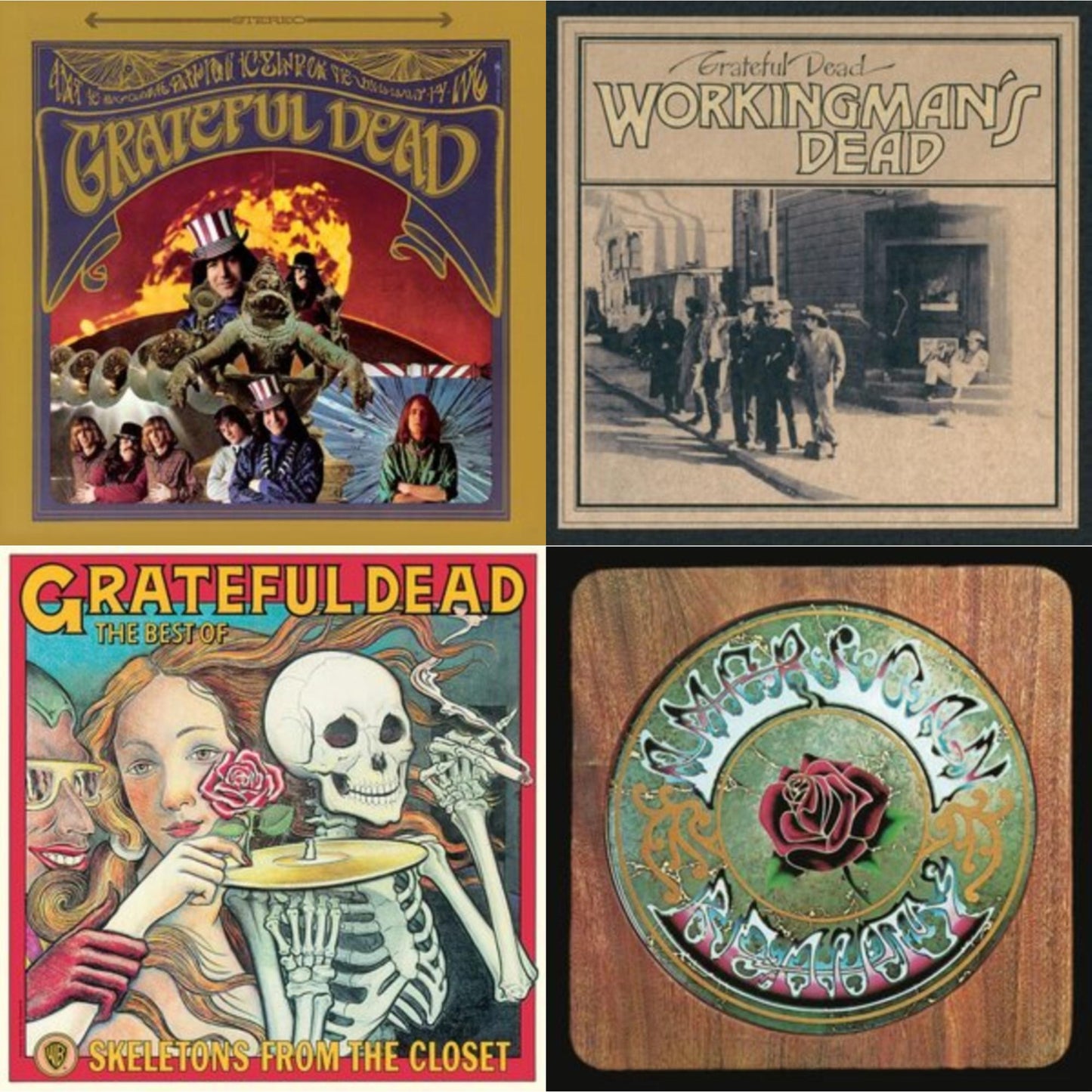 This is a 4 LP Vinyl SKU bundle.
1.This LP Vinyl is brand new.Format: LP VinylThis item's title is: Grateful DeadArtist: Grateful DeadLabel: GRATEFUL DEAD PRODUCTIONBarcode: 603497846627Release Date: 10/30/2020
2.This LP Vinyl is brand new.
