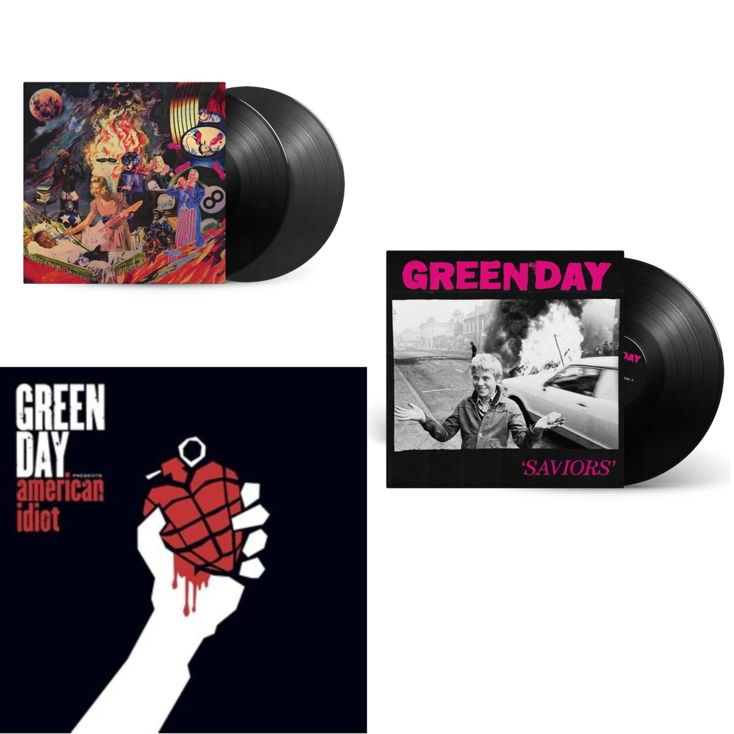 Saviors & Insomniac (25Th Anniversary/2LP) & American Idiot (W/Poster)