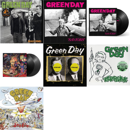 Warning & Saviors (180G/Deluxe LP Vinyl) & Saviors & Insomniac (25Th Anniversary/2LP) & Nimrod & Kerplunk (120G/7Inch Single) & Dookie