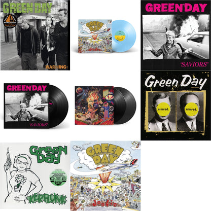 Warning & Dookie (X) (Baby Blue LP Vinyl) & Saviors (180G/Deluxe LP Vinyl) & Saviors & Insomniac (25Th Anniversary/2LP) & Nimrod & Kerplunk (120G/7Inch Single) & Dookie