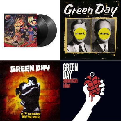Insomniac (25Th Anniversary/2LP) & Nimrod & 21St Century Breakdown & American Idiot (W/Poster)