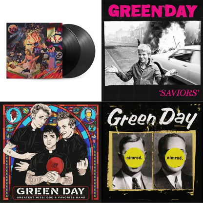 Saviors (180G/Deluxe LP Vinyl) & Insomniac (25Th Anniversary/2LP) & Nimrod & Greatest Hits: God's Favorite Band (X)