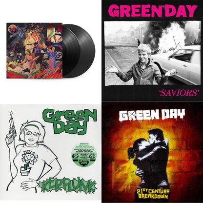 Saviors (180G/Deluxe LP Vinyl) & Insomniac (25Th Anniversary/2LP) & 21St Century Breakdown & Kerplunk (120G/7Inch Single)