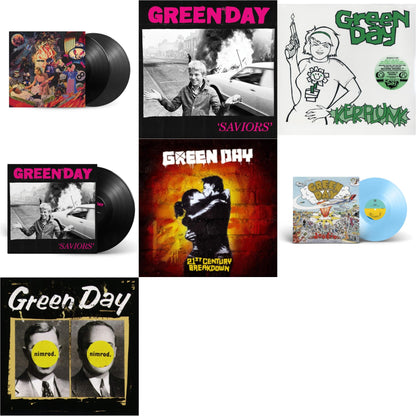 Dookie (X) (Baby Blue LP Vinyl) & Saviors (180G/Deluxe LP Vinyl) & Saviors & Insomniac (25Th Anniversary/2LP) & Nimrod & 21St Century Breakdown & Kerplunk (120G/7Inch Single)