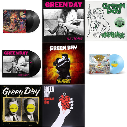 Dookie (X) (Baby Blue LP Vinyl) & Saviors (180G/Deluxe LP Vinyl) & Saviors & American Idiot & Insomniac (25Th Anniversary/2LP) & Nimrod & 21St Century Breakdown & Kerplunk (120G/7Inch Single)