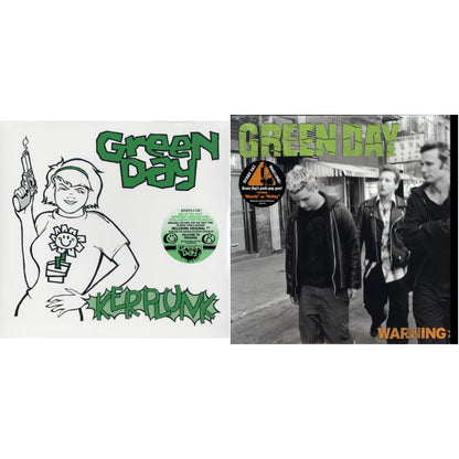 Green Day - Warning & Kerplunk (120G/7Inch Single) - LP Vinyl Bundle