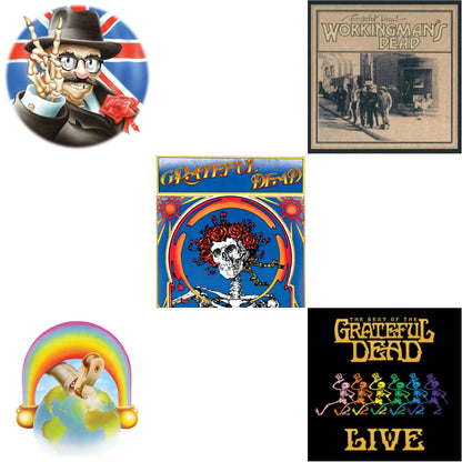 Lyceum Theatre, London, England 5/26/72 (Live) (4CD) & Europe 72 (Live) (50Th Anniversary Edition/2CD) & Grateful Dead (Skull & Roses) (Live) (Expanded Edition/2CD) & Workingman's Dead (50Th Anniversary Deluxe Edition/3CD)