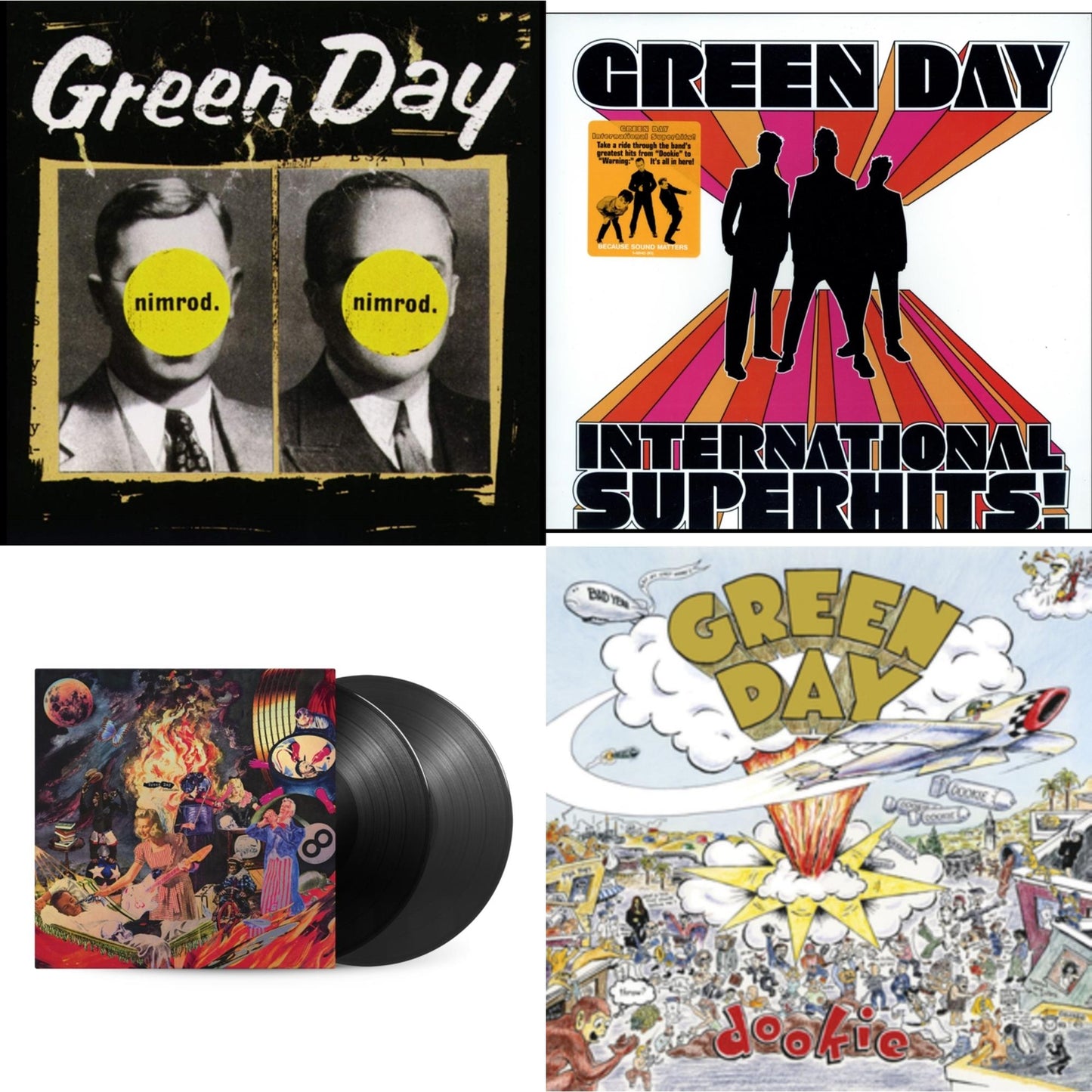 International Superhits & Insomniac (25Th Anniversary/2LP) & Nimrod & Dookie